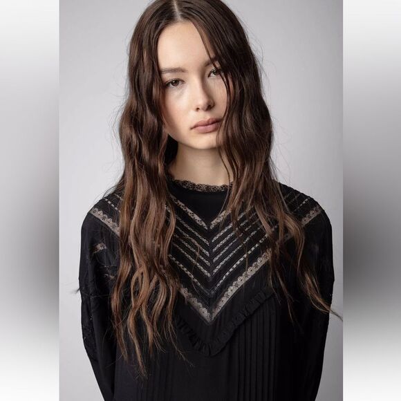 Zadig & Voltaire Rozyl CDC Dress  Black Size XS NEW $1098 - Picture 5 of 13